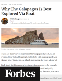 Why the Galpagos Is the best Explored | Forbes