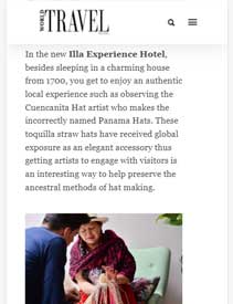 World Travel | Illa Experience Hotel