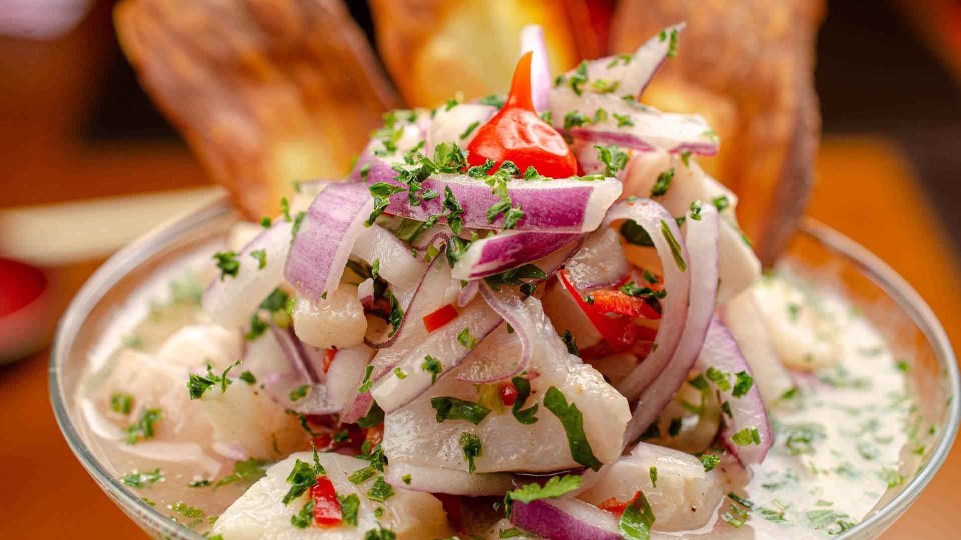  Peruvian ceviche