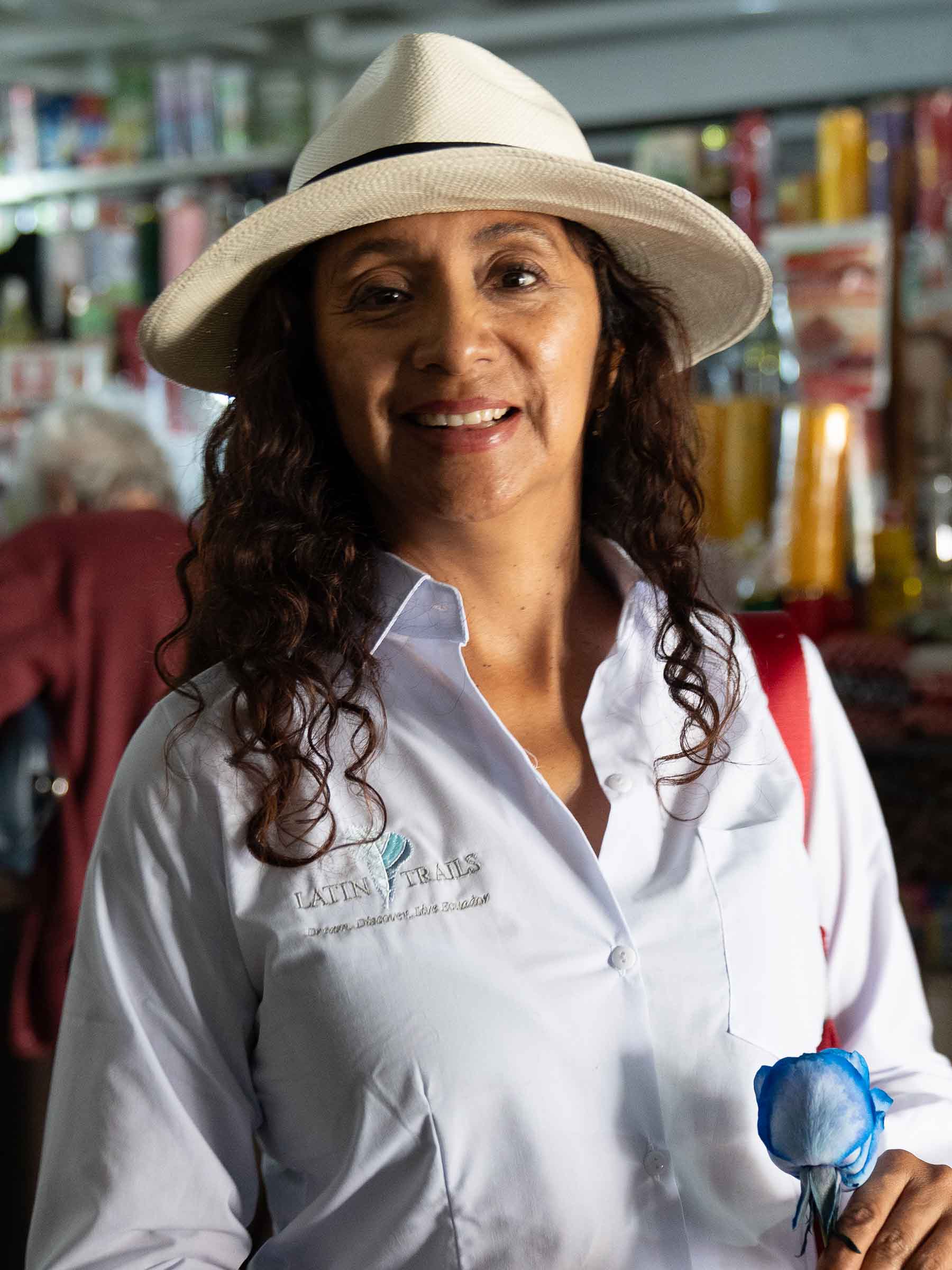 Gina Catillo | Santa Clara Market | Latin Trails Guide | Ecuador