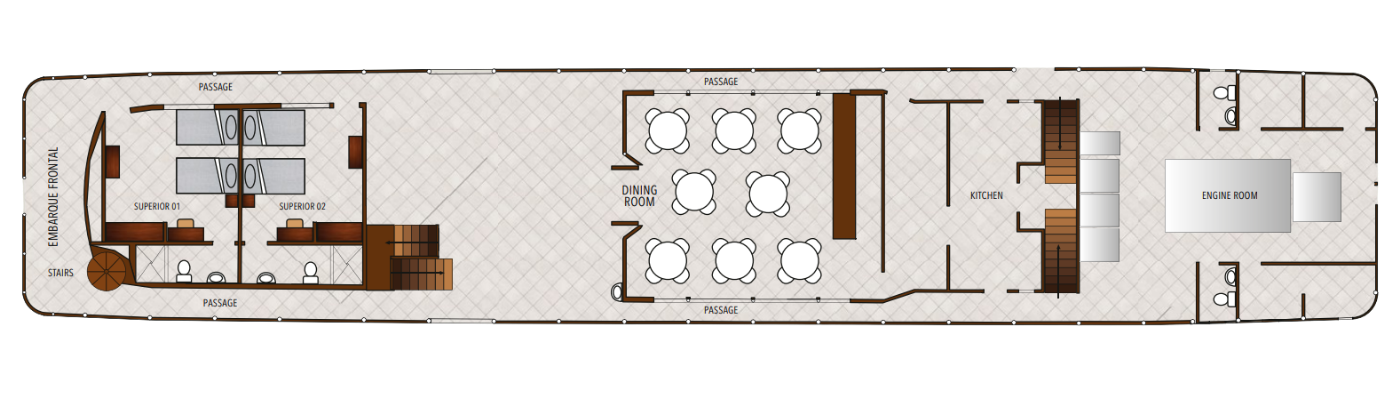lower deck - la perla