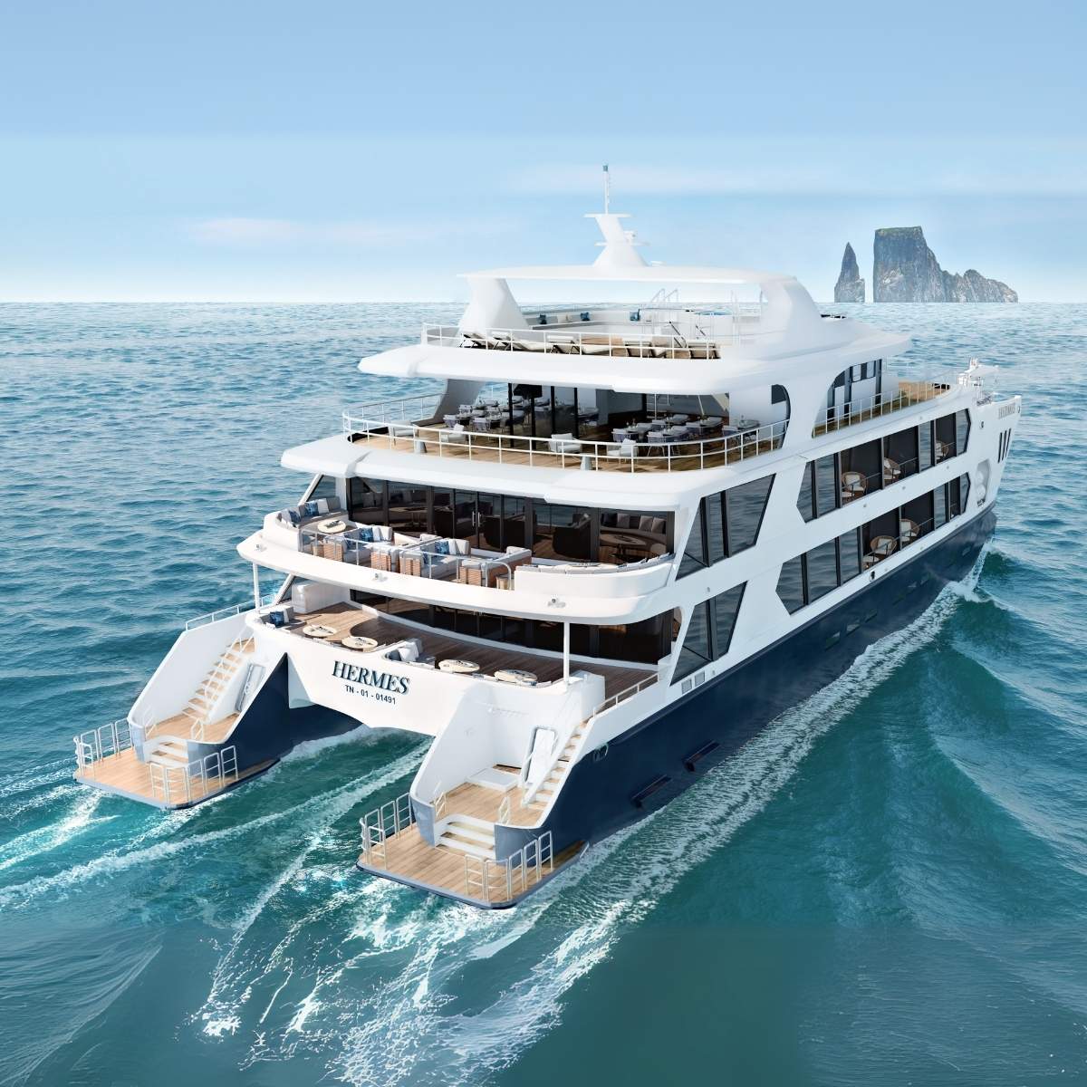Hermes Catamaran | Ultra Luxury Cruise