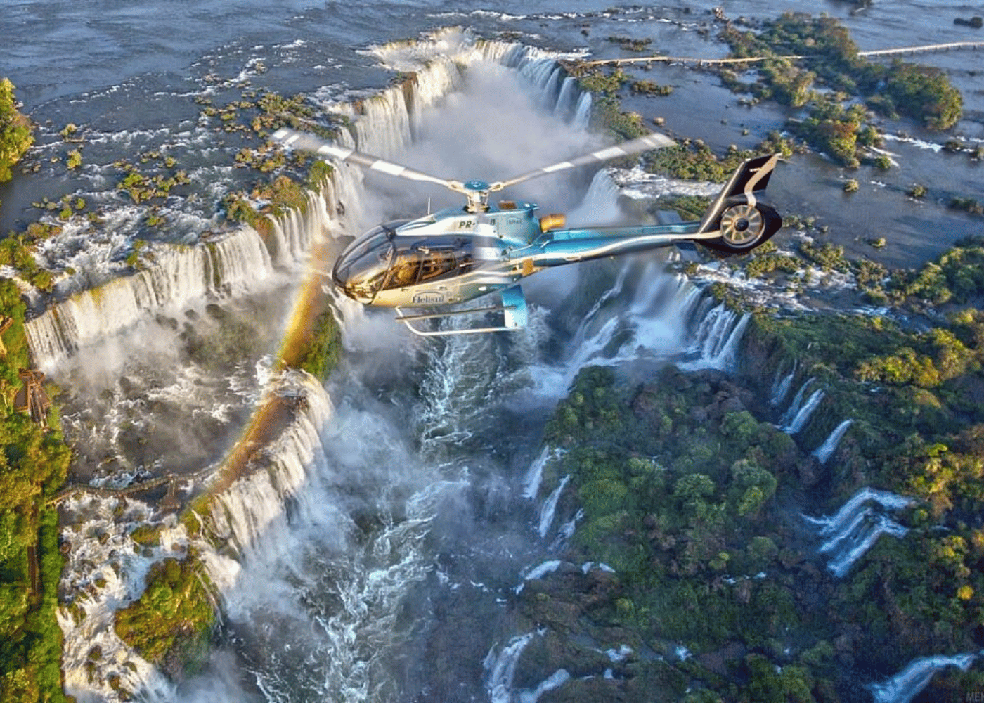 Iguazu Fall Helicopter Tour | Argentina