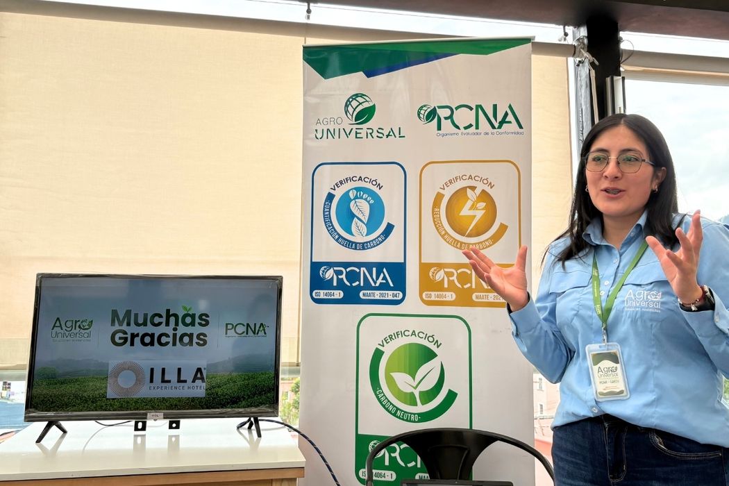 Geovana, de PCNA, en el ILLA Experience Hotel - Latin Trails